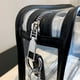 thumbnail image 3 of Bolsos Cruzados Bolso bandolera de verano Bolso de hombro transparente de PVC con billetera pequeña negro Ndcxsfigh Para Estrenar, 3 of 5