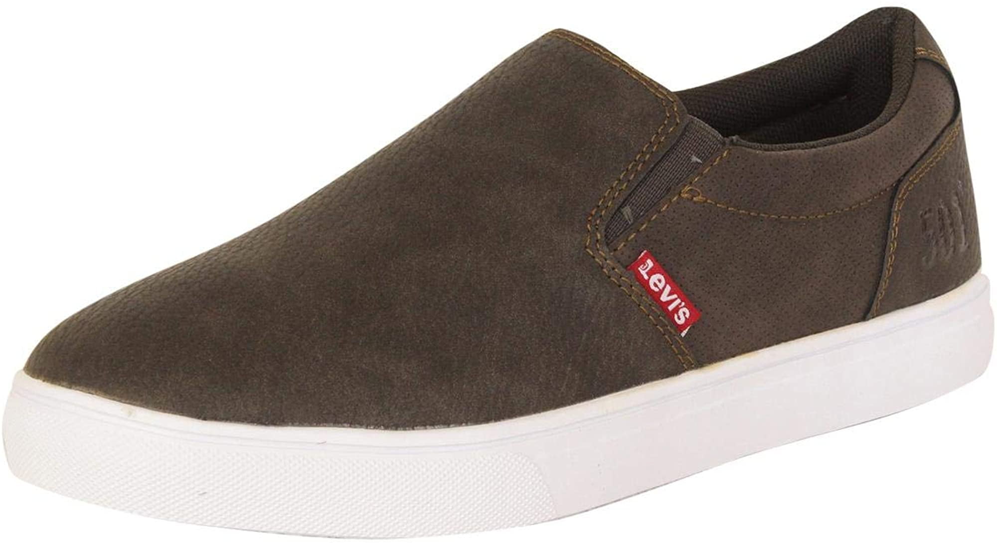 Levis Mens Jeffrey 501 Slip-on Waxed 