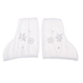 thumbnail image 1 of 2 unids patín de hielo cubre protector de botas para patinaje artístico terciopelo blanco-l Sunnimix Funda para botas de patinaje artístico, 1 of 8