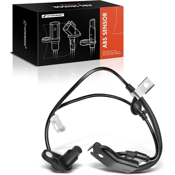 A-Premium ABS Wheel Speed Sensor Compatible with Toyota Venza 2009-2015 Rear Passenger Side