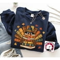 thumbnail image 3 of Thanksgiving Teacher Sweatshirt – Turkey Librarian Book Lover Pullover, Cute Fall School Crewneck, Teacher Appreciation Gift, Cozy Autumn Top, 3 of 5
