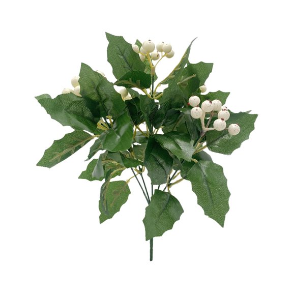 12.2 Inch Large Artificial Berry Stem,Fake Fruit Floral Branch for Vase Filler,Tree Craft Supply for Thanksgiving Christmas,Indoor Outdoor Home Table Mantle Wreath Garland Holiday Decor,E