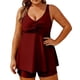 thumbnail image 2 of Tankini de moda para mujer, traje de baño diario sin mangas, traje de baño conservador de cuerpo unido, traje de baño de dos piezas para mujer, trajes de baño tankini para mujer, traje de baño de 2 pi, 2 of 6