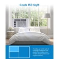 thumbnail image 3 of 5000 BTU Window AC Unit, Mechanical Control Air Conditioner, Cools 150 Sq. Ft, Low Noise, Easy Install Kit, 3 of 8