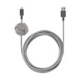 thumbnail image 1 of Native Union Night Charge/Sync Cable USB-C to Lightning with Weighted Knot 10ft Zebra Charge/Sync Cables, 1 of 5