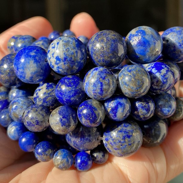 Cuentas de piedra Natural 4 6 8 10mm ojo de tigre Lava amazonita turquesas ágatas jaspes cuentas para fabricación de joyería DIY pulsera collar Dengxun unisex