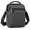 Gray, variant on Men’s Gray Vertical Crossbody Bag, Lightweight Water-Resistant Oxford Multi-Pocket Shoulder Bag with Top Handle for Work, Commute, Business Travel and Everyday Carry