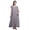 Grayish Purple, variant on Bimba Nightwear For Women Printed Nightgown Rayon Long Maxi Dress Sleepwear