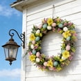 thumbnail image 4 of Blaxill Easter Wreath, Holiday Decorations, Home Decor, Door Garland, Multicolor Plastic 7.87"x7.87", Party/Home, 4 of 6