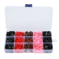 thumbnail image 1 of 1070Pcs Coloré Poupée Yeux Nez Plastique Triangle / Rond avec Boîte de Rangement pour Bricolage Accessoires, 1 of 14