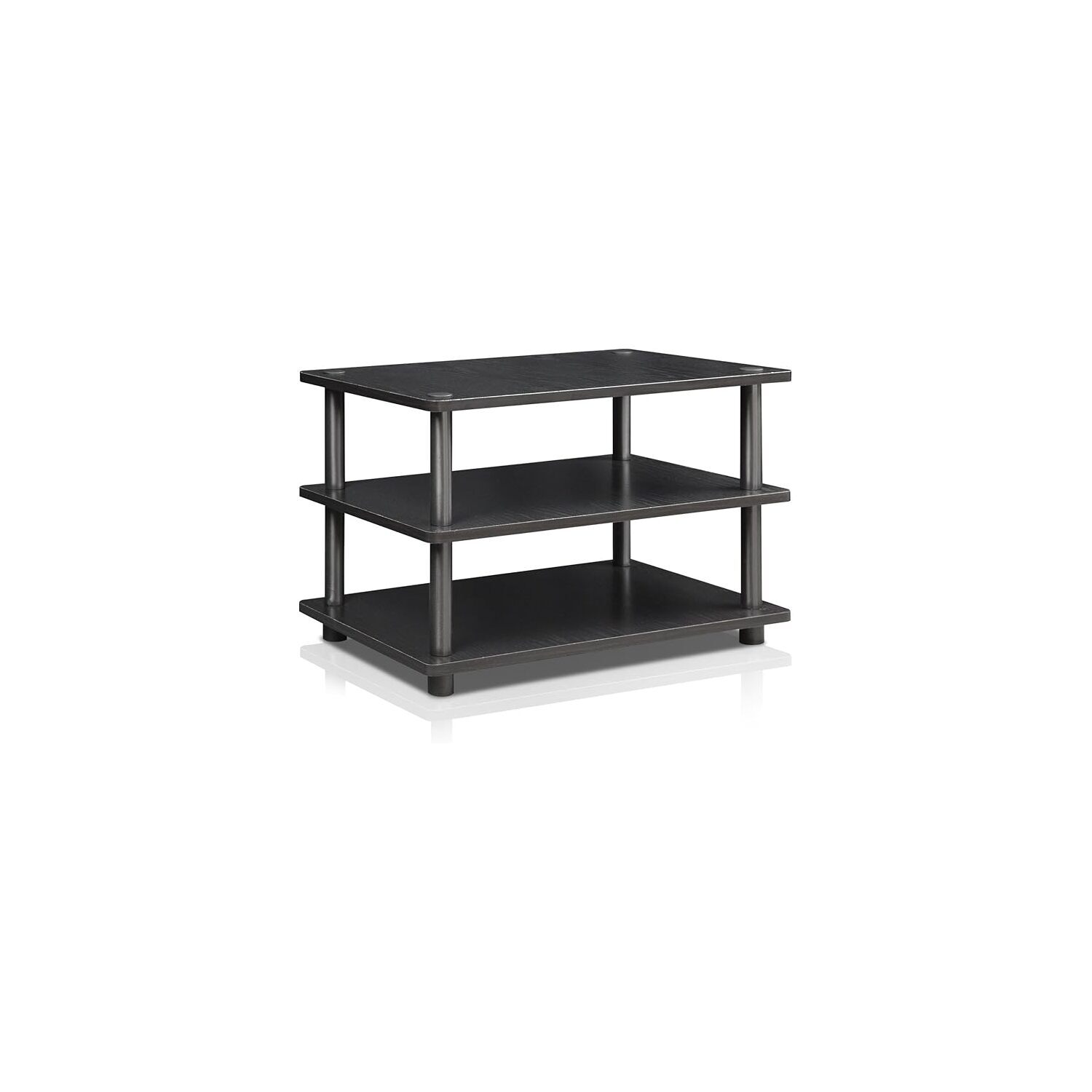 TV Stand - Tiered Wooden Entertainment Center - Modern Living Room Design - Easy Assembly