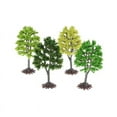 thumbnail image 3 of 4Pieces 9cm Miniature Green Garden Plants Super Realistic Model Trees Part, 3 of 6
