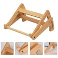 thumbnail image 2 of KAKOWELY Support Surélevé pour Cahier 1 Pce Support de Cahier à Hauteur Réglable Étagère de Rangement en Bois pour Portable (Couleur Bois) 10,63 Pouces X 9,45 Pouces X 4,13 Pouces, 2 of 5