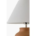thumbnail image 6 of Livabliss Table Lamps, 23" Festus Traditional Bedside Nightstand Table Lamp for Bedroom Living Room Office, Brick Body with White Cream Shade (23"H x 18"W x 18"D), 6 of 6
