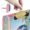 thumbnail image 6 of FORMRS Acrylic Clipboard with Low Profile Clip Standard A4 Letter Size, 12.5" x 9", Seaside Door, 6 of 8