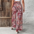 thumbnail image 5 of Valcatch Boho Pants for Women -  Wide Leg Pants Women - Womens Yoga Pants – Comfy Bohemian Flowy Clothes, 5 of 7