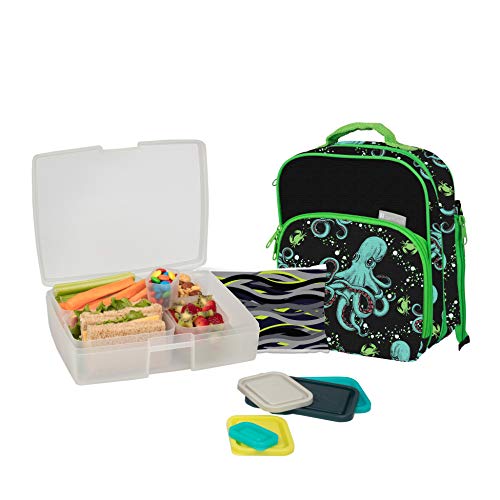 pack lunch bag with bottle holder