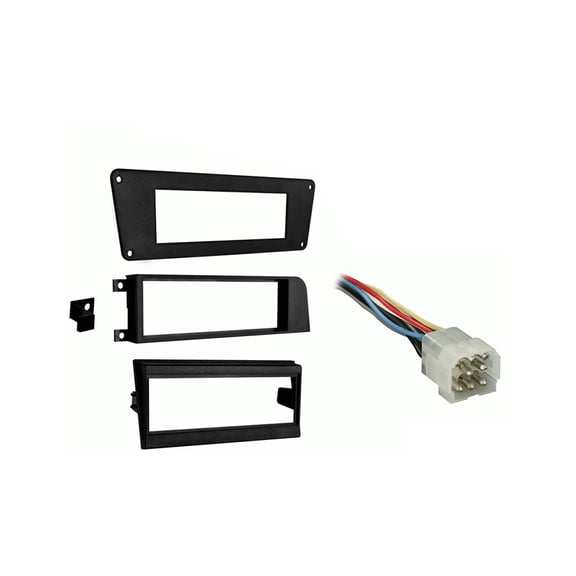 Fits Volvo 740 Series 85-92 Single DIN Stereo Harness Radio Install Dash Kit