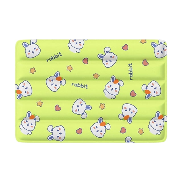 TIELUTT Tapis de Glace pour Animaux en Gel pour Chiens et Chats, Tapis d'Été Réutilisable pour une Utilisation Intérieure et Extérieure, Lit pour Animaux Doux et Confortable pour Animaux de Compagnie, Tapis Chauffant pour Animaux de Compagnie, Lit pour Chien Pooch Planet, Tapis Durable pour Cage à Chien Cool D