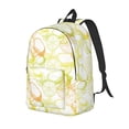 thumbnail image 1 of Disketp Lemon Potatoes print Canvas Backpack Lightweight Travel Daypack Student Rucksack Laptop Backpack-Medium, 1 of 5