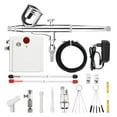 thumbnail image 3 of Auto-Stop Function Airbrush With Compressor 0.3mm 7cc Dual-Action Airbrush Spray Gun for Model Cake Painting Nail Art Car Tatoo ,Easy to Use, 3 of 6