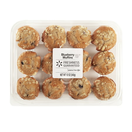 Freshness Guaranteed Mini Blueberry Muffins, 12 oz