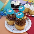 thumbnail image 4 of Frosty the Snowman Snow Days Cupcake Picks Toppers Decoration Set of 6, 4 of 7