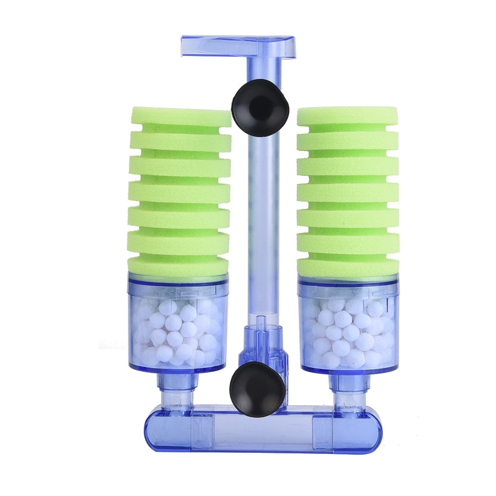 LYUMO Aquarium Filter Air pump Sponge Biochemical Oxygen Pump for Mini Fish Tank Supplies, Sponge Pump ,Aquarium Filter