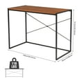 thumbnail image 4 of Computer Desk with Stable Metal Frame, Small Desk for Home and Office, 39.37''L x 19.69''W x 29.33''H, 4 of 7