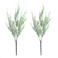 thumbnail image 2 of 2Pcs 5-fork Simulation Lavender Artificial Flowers for Home Wedding Decoration, 2 of 10