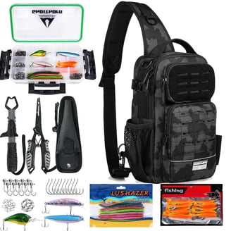 fishing tackle box book bags Gonex Bag and organized for every trip The X-Large 'Blackstar' Fishing Backpack,