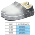 thumbnail image 2 of Pantufla Pantuflas cálidas para hombre, pantuflas antideslizantes de felpa con punta cerrada para invierno (gris 43-44) Likrtyny Tenis De Mujer Tenis De Hombre, 2 of 4