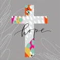 thumbnail image 2 of Great Art Now Hope Cross II by Valerie Wieners, Canvas Wall Art, 12W x 12H, 2 of 2