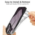 thumbnail image 2 of CoverON For Google Pixel 9 / Pixel 9 Pro Case, Flexible Slim Lightweight TPU Minimal Phone Cover, Clear, 2 of 7