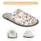 thumbnail image 3 of Fotbe Canada Day Pantuflas Peludas para Mujer con Estampado, Zapatillas de Peluche, Zapatos de Invierno para Casa, Uso Interior y Exterior-Medium, 3 of 8