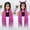 OTPINK#, variant on Braided Wigs for Women Full Double Lace Braided Wigs Knotless Box Synthetic Lace Front Braided Wigs Cornrow Braids with Baby Hair Handmade Braided Wigs 32 inches (OT/Pink Color)