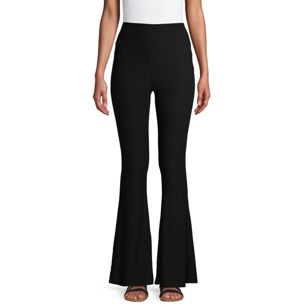 No Boundaries No Boundaries High Rise Pull On Flare Pants Walmart