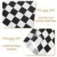 thumbnail image 3 of 50 bolsas de regalo con temática de coches de carreras, con estampado a cuadros en blanco y negro, para envolver regalos, para fiestas de cumpleaños, tiendas., 3 of 5