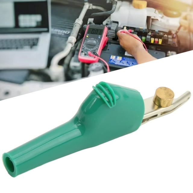 LAFGUR Crocodile Clips, Portable Telecommunication Test Clamp Stripping Free Replacement Non Damage For Car Battery