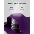 thumbnail image 3 of Sociala Women Cotton Camisole Shelf Bra Cami Adjustable Spaghetti Strap Tank Top 3-Pack, 3 of 4