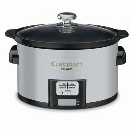 Cuisinart 3.5qt Programmable Slow Cooker - Stainless Steel - PSC-350
