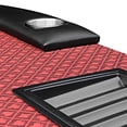 thumbnail image 3 of 96" Poker Table for Detachable Armrest Chip Tray Jumbo Cup Holders Speed Cloth Stainless Pedestal Base, 3 of 7
