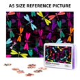 thumbnail image 6 of Kll Colorful Dragonflies - 300 Piece Jigsaw Puzzle For Adult And Teenagers Family Educational Game Toys 300pcs, 6 of 9