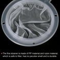 thumbnail image 4 of Uxcell 5.4" O.D. 120 Mesh Food Filter Strainer Kitchen Mesh Filters Strainers Fine Mesh Sieve White 2 Pack, 4 of 6
