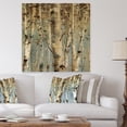 thumbnail image 2 of Designart 'White Birch Tree Forest II' Modern Farmhouse Print on Natural Pine Wood, 2 of 3