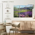 thumbnail image 5 of Elephant Stock Lavender Fields In Old Provence Wall Art - Horizontal Multi Panel Canvas - Living Room Wall Decor - Nature Multi Panel - Purple And Green Decor By Timothy Easton - 57" x 36", 5 of 8