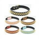 thumbnail image 5 of Collar de cuero para perros con púas doradas, para evitar que el perro sea atrapado por perros más grandes., 5 of 5