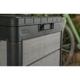 thumbnail image 6 of Keter Denali 30 Gallon Durable Gallon Durable Resin Outdoor Deck Box Storage Organization, Grey, 6 of 14