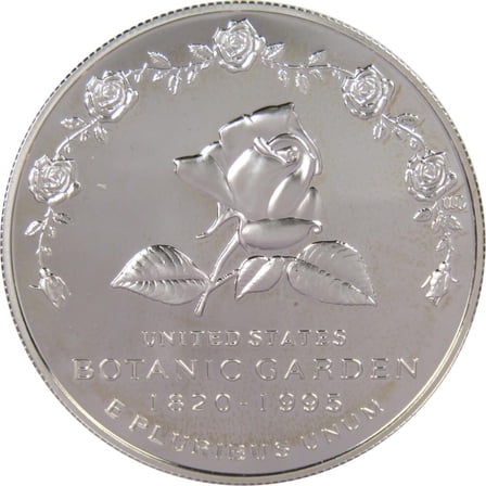 U.S. Botanic Garden Commemorative Dollar 1997 P Choice Proof Silver