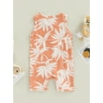 thumbnail image 4 of Qiylii Baby Boy Sleeveless Romper Newborn 0 3 6 9 12 Months Jumpsuit Summer Clothes ,0-12 Months, 4 of 8